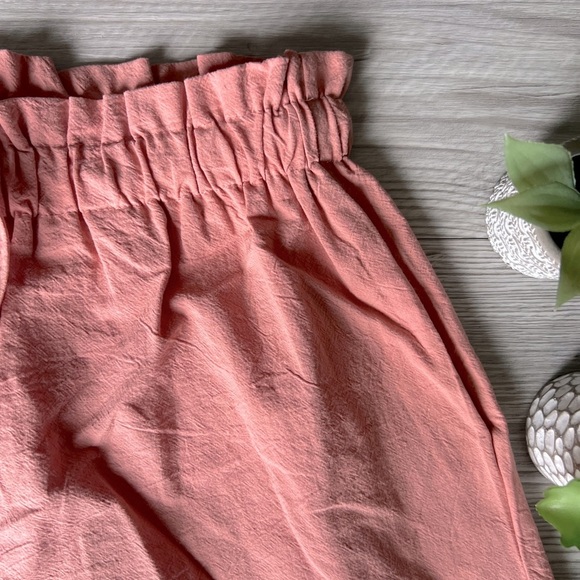 FRANCESCA'S kenya eyelet trim rose shorts size S NWT - Picture 4 of 14